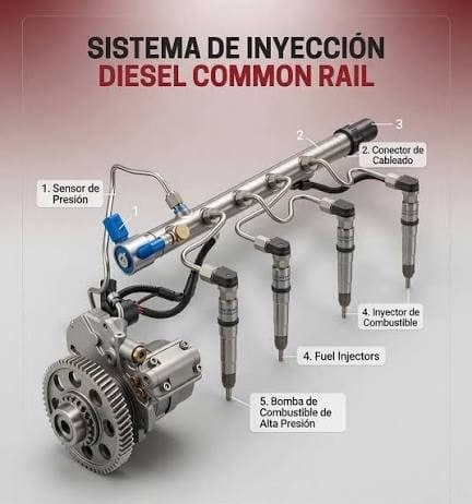Trabajos de reparación de inyección diésel en el taller de Autoinave Diésel en Vigo